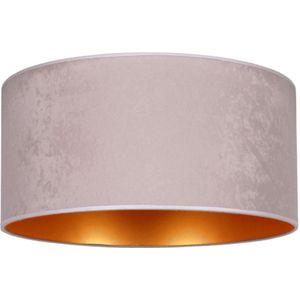 Duolla - Plafondlamp ROLLER 3xE27/15W/230V diameter 60 cm grijs/gouden
