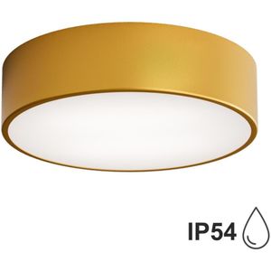 Brilagi - Badkamer plafondlamp CLARE 3xE27/24W/230V diameter 30 cm IP54 goud