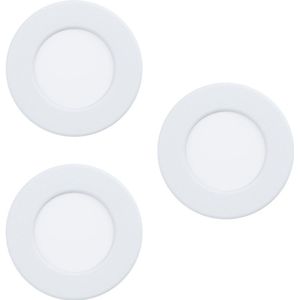 Eglo 33217 - SET 3xLED RGBW Dimbare hangende plafondverlichting FUEVA LED/3W/230V