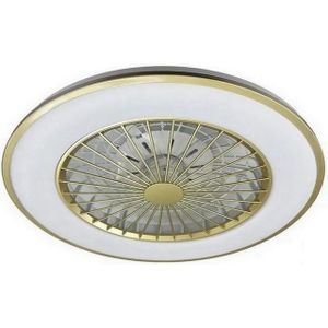 LED Plafondlamp met een ventilator OPAL LED/48W/230V + afstandsbediening