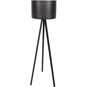 Vloerlamp - Stijlvolle Zwart Design - Compacte Afmeting 38x38x145cm - Liese Verlichting