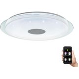 EGLO connect.z Lanciano-Z Smart Plafondlamp - Ø 77 cm - Wit/Grijs - Instelbaar wit licht - Dimbaar - Zigbee