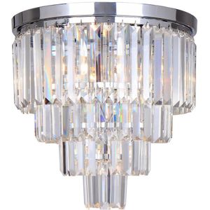 Brilagi - Kristallen plafondlamp MOZART 5xE14/40W/230V glanzend chroom