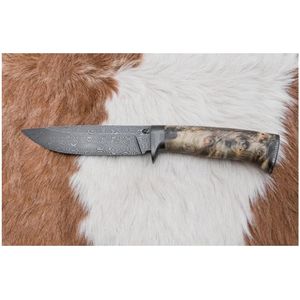 Exclusief Damascus-mes 13 cm kastanjeboom