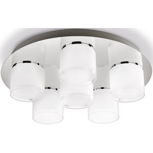 Philips Byzantin - Plafonnière - 6 Lichtpunten - chroom - 6 x 400lm