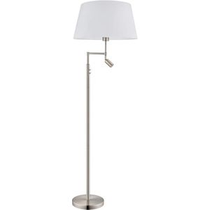 Eglo/Edi Lamp 55961 - Staande LED Lamp SANTANDER 1xE27/11W/230V + LED/2,3W