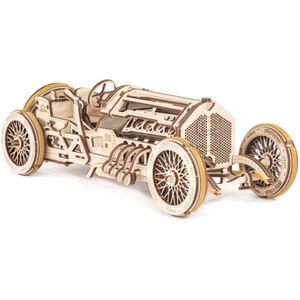 Ugears - 3D houten mechanische puzzel U9 Auto Grand Prix