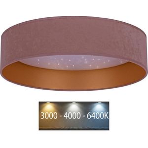 Brilagi - LED Plafondlamp VELVET STAR LED/24W/230V d. 40 cm  roze/goud