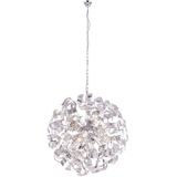 Globo - Hanglamp aan ketting LUGGO 8x E14 / 40W / 230V