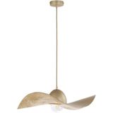 Hanglamp aan een koord KAPELLO 1xE27/60W/230V diameter 55 cm gouden