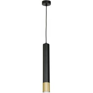 Hanglamp aan een koord NEST 1xGU10/8W/230V zwart/goud