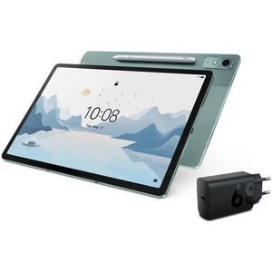 Lenovo Tab P12 with Matte Display 8GB 128GB Wifi - Sage Green + Pen & Charging Adaptor MediaTek Dimensity 7050-processor 2,60 GHz , Android, 128 GB UFS 2.2 - P12EUMATTE7
