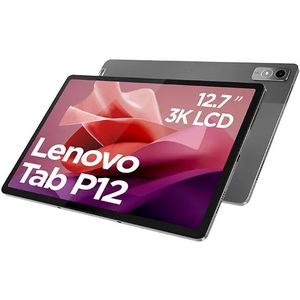 Lenovo Tab P12 8GB 128GB Wifi - Storm Grey + Pen + Folio Grey MediaTek Dimensity 7050-processor 2,60 GHz , Android, 128 GB UFS 2.2 - ZACH0219SE