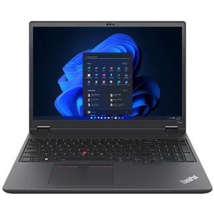 Lenovo ThinkPad P16v Gen 1 AMD Ryzen 9 PRO 7940HS-processor 4,00 GHz tot 5,20 GHz, Windows 11 Pro 64, 1 TB SSD, M.2 2280, PCIe Gen4, TLC, Opal - 21FECTO1WWBE3, Thunder Black