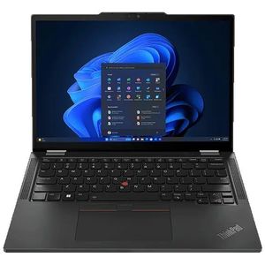 Lenovo ThinkPad X13 2-in-1 Gen 5 IntelÂ® Core Ultra 5-135U vProÂ®-processor E-cores tot 3,60 GHz en P-cores tot 4,40 GHz, Windows 11 Pro 64, 512 GB SSD, M.2 2280, PCIe Gen4, TLC, Opal - 21LWCTO1WWBE2, Black