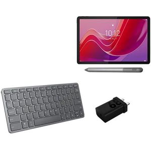 Lenovo Tab M11 4GB 128GB Wifi - Luna Grey + Pen, Charging Adaptor & Wireless Keyboard MediaTek Helio G88-processor 2,00 GHz , Android, 128 GB eMMC - BTBUNDLEBE17
