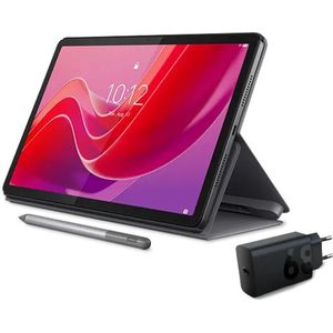 Lenovo Tab M11 4GB 128GB Wifi - Luna Grey + Pen, Charging Adaptor & Folio Grey MediaTek Helio G88-processor 2,00 GHz , Android, 128 GB eMMC - M11BUNDLE1