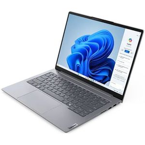 Lenovo ThinkBook 14 Gen 7 IntelÂ® Core Ultra 7-155H-processor E-cores tot 3,80 GHz en P-cores tot 4,80 GHz, Windows 11 Pro 64, 512 GB SSD, M.2 2242, PCIe Gen4, TLC - 21MRCTO1WWBE2, Arctic Grey