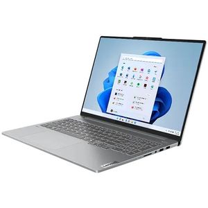 Lenovo IdeaPad Pro 5i Gen 9 16 Intel IntelÂ® Core Ultra 5-125H-processor E-cores tot 3,60 GHz en P-cores tot 4,50 GHz, Windows 11 Home 64, 512 GB SSD, M.2 2242, PCIe Gen4, TLC - 83D4CTO1WWBE1, Arctic Grey