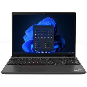 Lenovo ThinkPad T16 Gen 2 AMD Ryzen 5 PRO 7540U-processor 3,20 GHz tot 4,90 GHz, Windows 11 Home 64, 256 GB SSD, M.2 2280, PCIe Gen4, TLC, Opal - 21K7CTO1WWBE1, Thunder Black