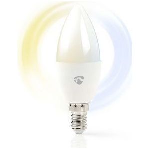 Nedis Wi-Fi smart LED-lamp | Warm- tot Koud-Wit | E14