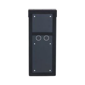 VTM27R3 Regenkap Opbouw VTO42xx t.b.v. 3 modules Zwart