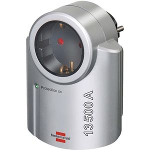 Overspanningsbeveiligde Stekkerdoos 1-Wegs - Geaard