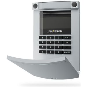 Jablotron JA-154E-GR, Bediendeel draadloos, LCD en RFID Grijs