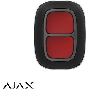 Ajax Systems Dubbele Paniekknop (Zwart)