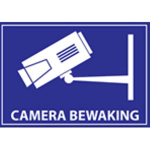 Camera Bewaking Sticker
