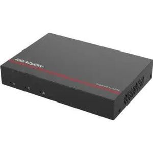 DS-E04NI-Q1/4P,  incl. 1 of 2TB SSD Geschikt voor 4 IP camera's 4x PoE