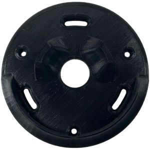 Muurbeugel adapter zwart voor TurretCam