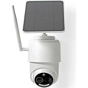 Nedis SmartLife PTZ Camera voor buiten met WiFi, zonnepaneel en batterij