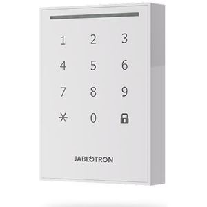 JA-121E-WH buiten bediendeel met lezer wit