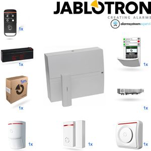 Jablotron JA103KR zonder GSM module + LAN Draadloos alarmsysteem KIT (A)