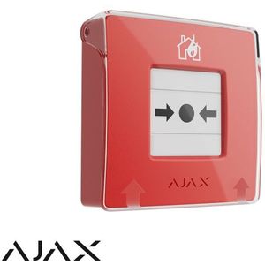 Ajax Systems Ajax Nooddrukker Rood