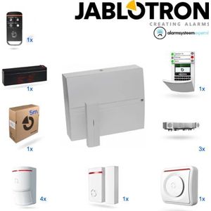 Jablotron JA103KR zonder GSM module + LAN Draadloos alarmsysteemteem KIT (D)