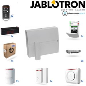 Jablotron JA103KR zonder GSM module + LAN Draadloos alarmsysteem  KIT (B)