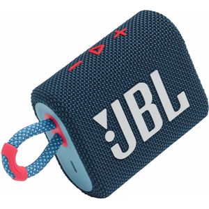 JBL Go 3 - Draadloze Bluetooth Mini Speaker - Blauw/Paars