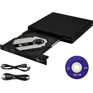 Universele CD Speler Voor Laptop - CD Speler Draagbare - CD Speler Met USB - CD-Spelercomponent - Externe CD Speler
