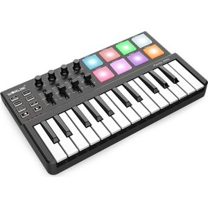 WORLDE Panda Midi keyboards-25-toetsen USB Toetsenbord-drumpad en MIDI-Controller-met Software-Editor