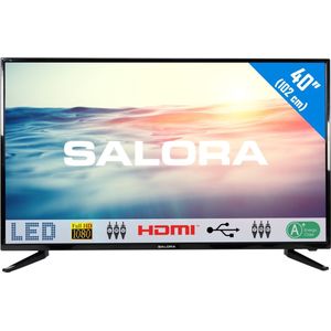 Salora 40LED1600 Televisie - 40 Inch - FULL HD LED - Zwart