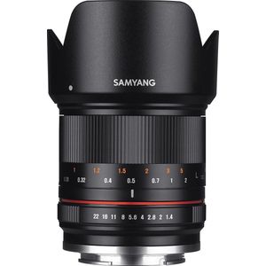 Samyang 21mm F1.4 Ed As Umc Cs - Prime lens - geschikt voor Fujifilm X - Zwart