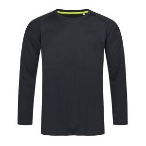 Stedman Active 140 Long Sleeve Marine Polyester Large Herren