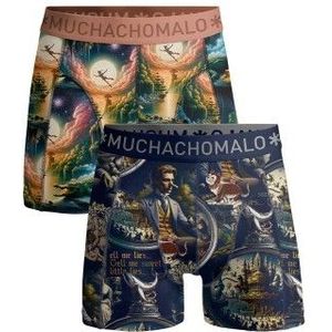 Muchachomalo 2P Pinocchio Peter Pan Boxer Mixed Baumwolle XX-Large Herren