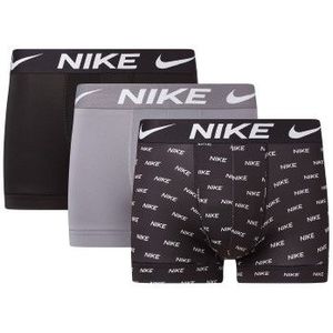 Nike 6P Everyday Essentials Micro Trunks Grau/Schwarz Polyester Medium Herren