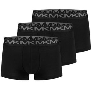 Michael Kors 3P Strecth Factor Boxer Brief Schwarz Baumwolle X-Large Herren