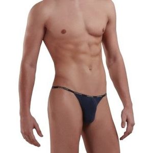 Doreanse Men Sexy String Marine Mikromodal X-Large Herren