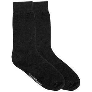 Bread and Boxers Socks 2P Schwarz Gr 40/46 Herren