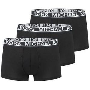 Michael Kors 6P Mesh Tech Trunks Schwarz Nylon X-Large Herren
